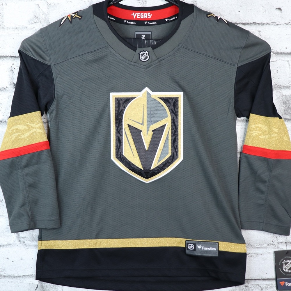 Fanatics Vegas Golden Knights NHL Hockey Youth L/ XL  Jersey